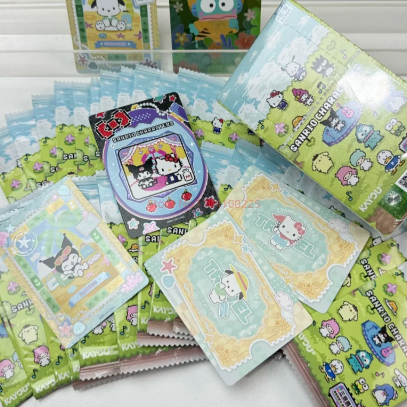

Коллекционные карточки Kawou Genuine Sanrio Family Cute Dream Collection Classic Baumori Language Music Collection, аниме-игрушки, подарок