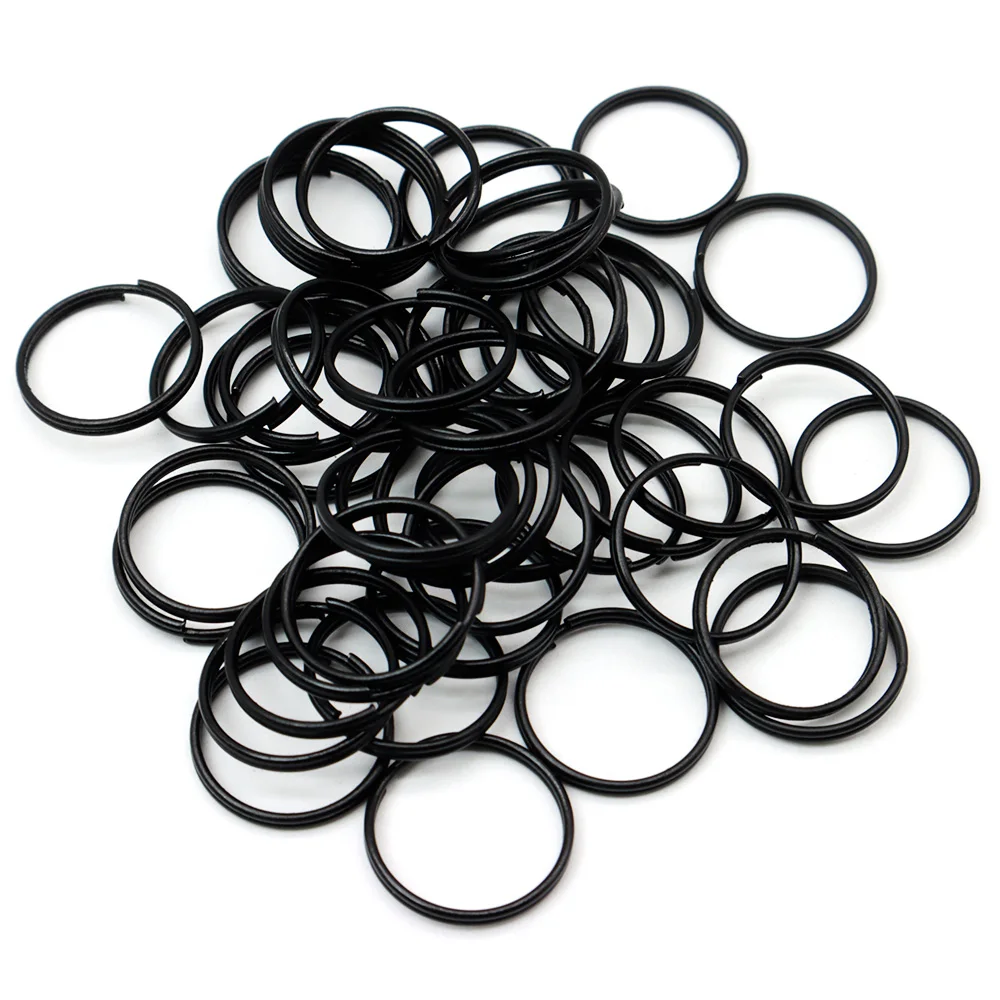 100 Stücke Heißer Verkauf Pet ID Tag 10 MM 15 MM Edelstahl Schlüsselanhänger Bunte Metall Charm Anhänger Liefert Zubehör – Detail 13