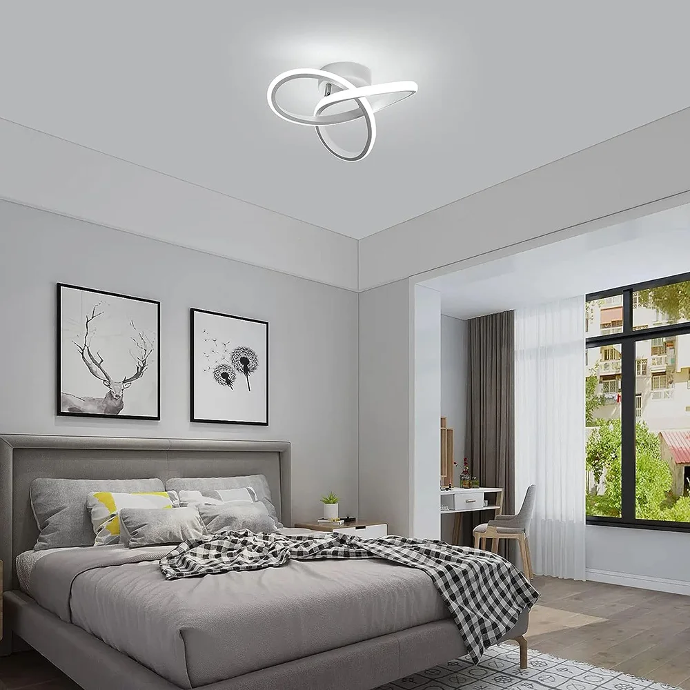 Plafoniere moderne a LED illuminazione domestica Led corridoio superficie montata per camera da letto soggiorno corridoio luce balcone luci Design