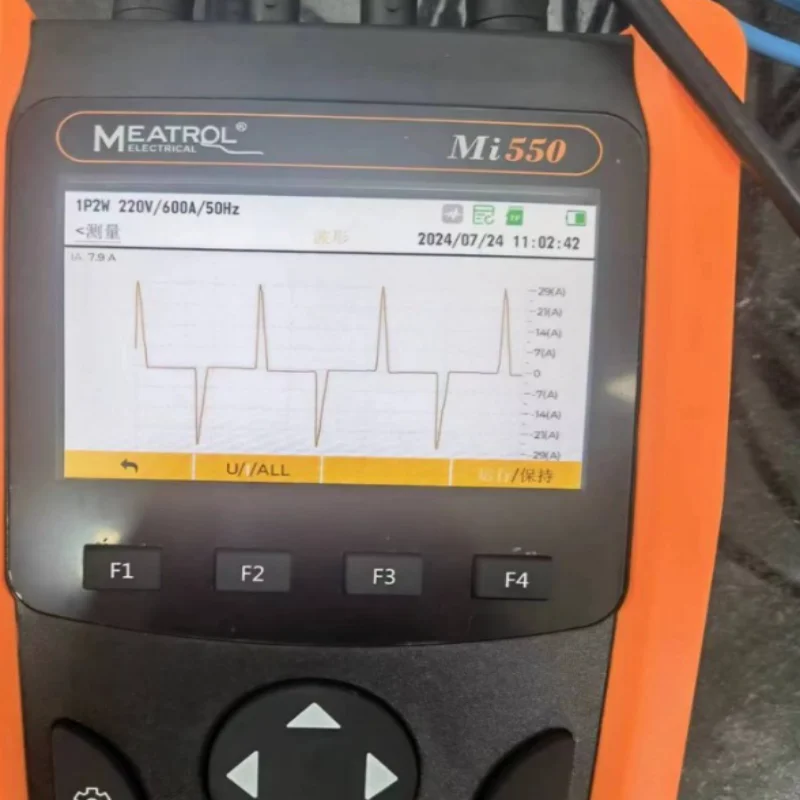 

MEATROL Mi550 Trend Graphic Waveform Display Power Quality Analyzer Electricity Energy Meter Data Logger