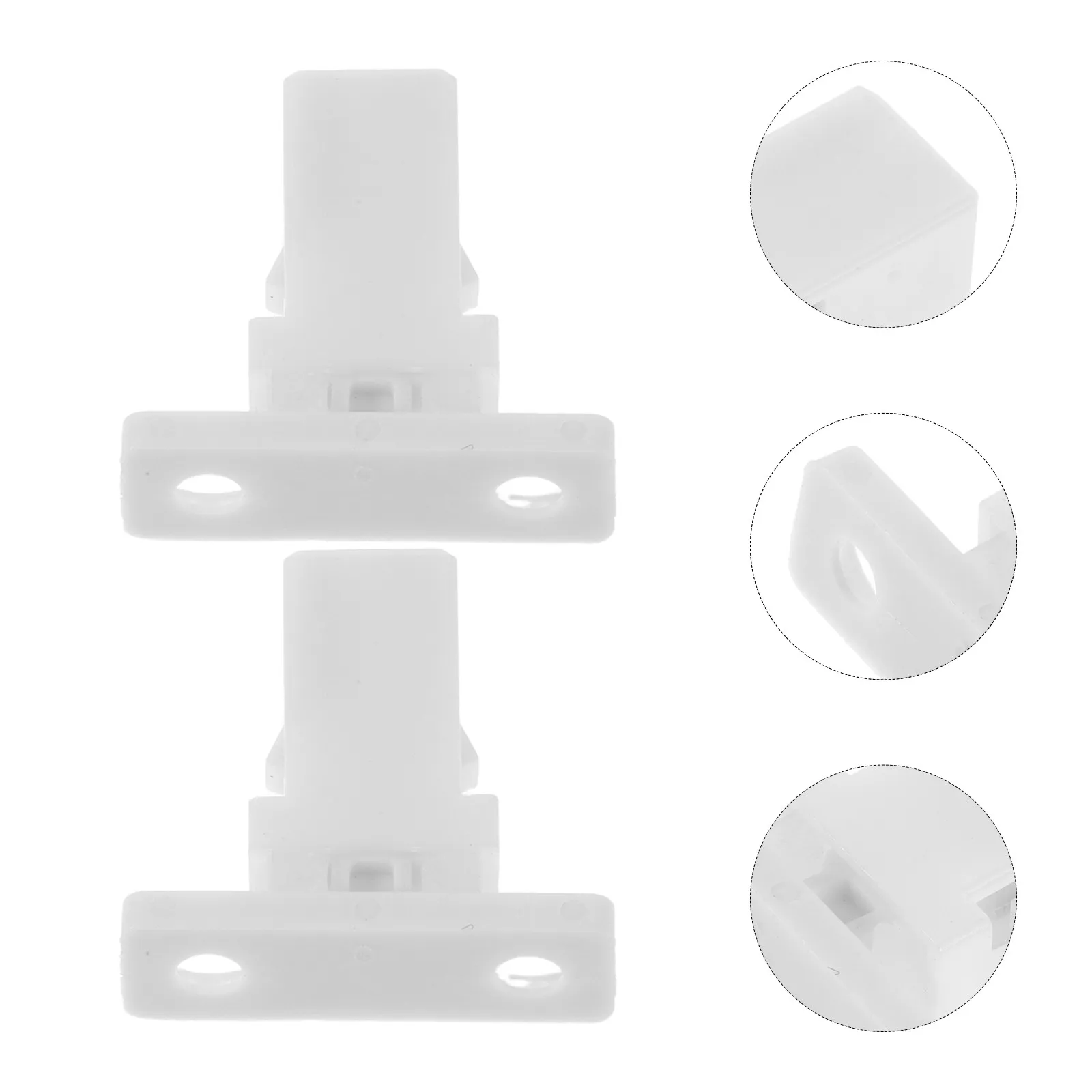 40Pcs Trash Can Lock Replacement Clips Push Type Lid Buckles Garbage Bin Latch Spare Parts Kitchen Home Trash Can Accessories