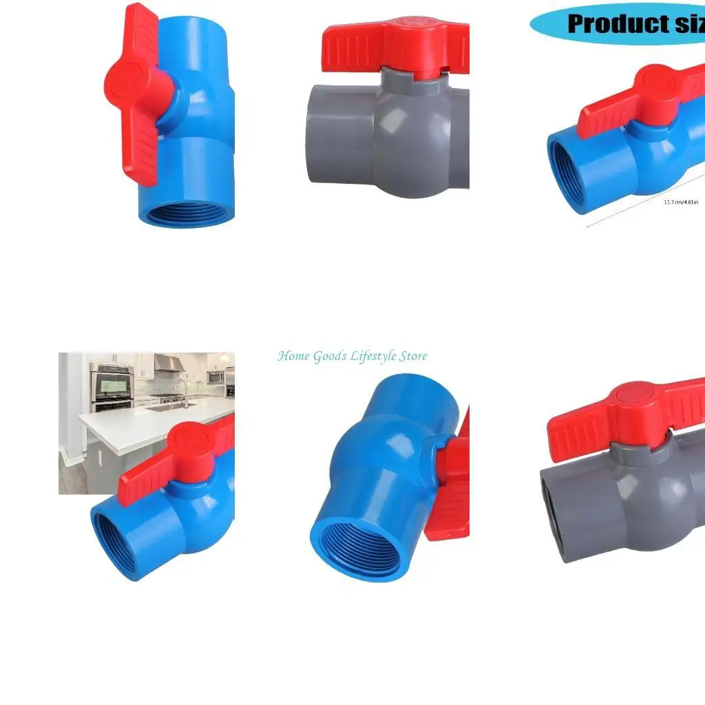 

E74E Многоцелевые Клапаны из ПВХ 47 мм идеально подходят для промышленных систем переноса жидкости