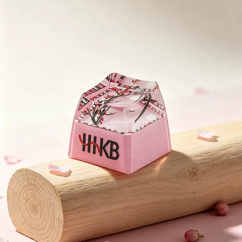 HHKB Plum Orchid Bamboo Chrysanthemum Artisan Keycap Resin Handmade Custom Key Cap For HHKB Hybrid-Types Hybrid Keyboard