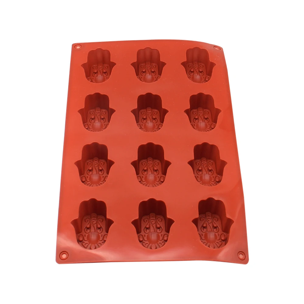 1pcs Silicone Chocolate Mold 12 Holes Reusable Silicone Baking Moulds DIY Pudding Candy Jelly Kitchen Baking Tools