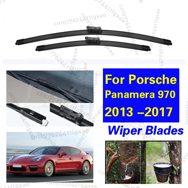 

Car Front Wiper Blades For Porsche Panamera 970 2013 2014 2015 2016 2017 Windshield Windscreen Window Cutter Accessories 26"+20"