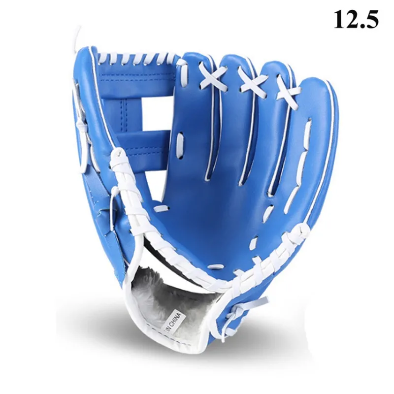 Outdoor Sports Hand Protection Three Colors Softball Practice Baseball Gloves For Adult Men Women