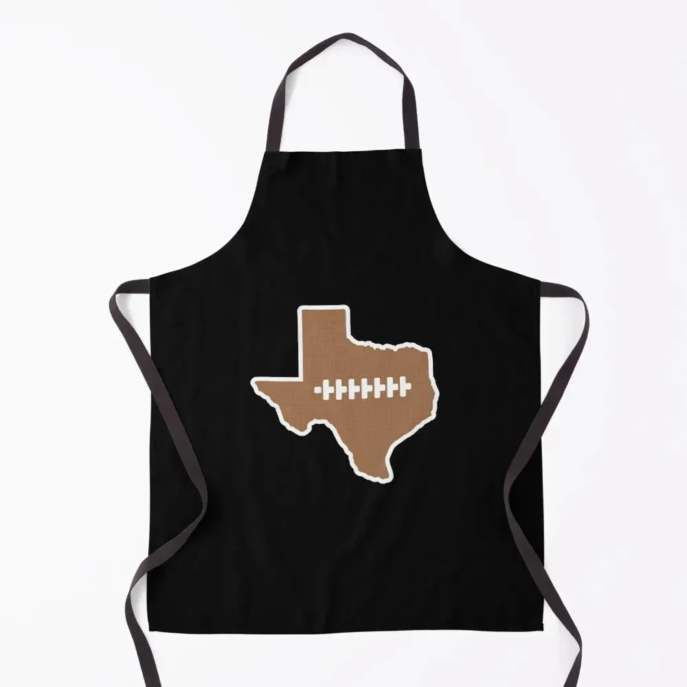 

Texas Football Apron kitchen clothes for men Kitchen Supplies Restaurant Kitchen Equipment Utensils Apron