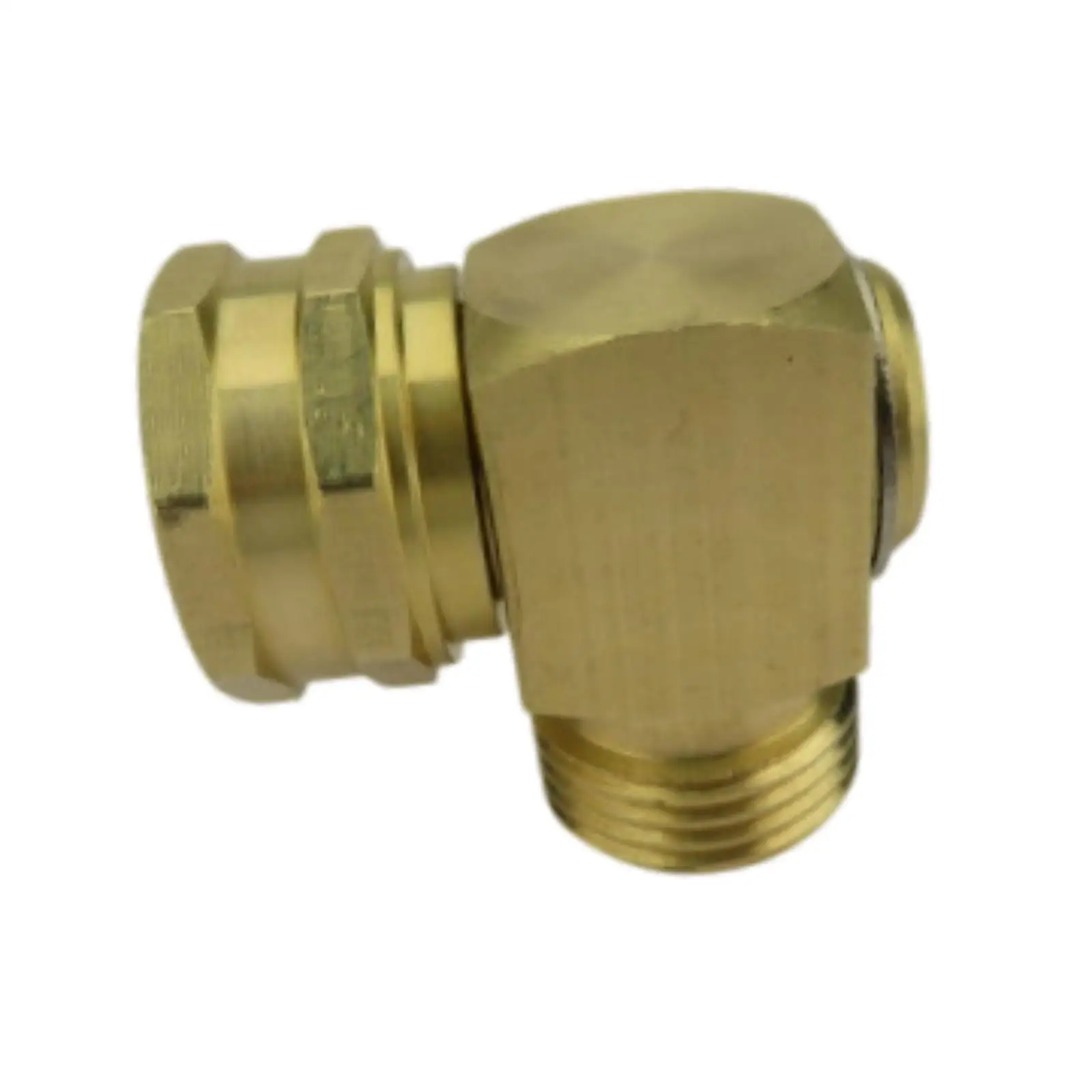 Brass Garden 90 Degree Hose Elbow Garden Hose Adapter 3/4
