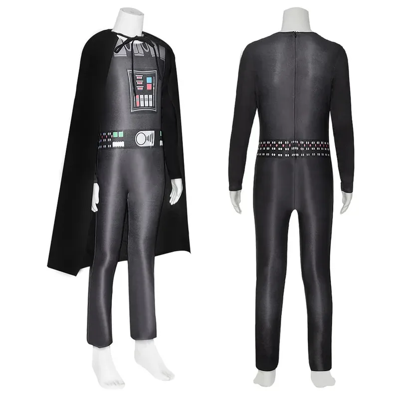 CyAnime الأسود المحارب تأثيري حلي بذلة الظلام جندي Stormtrooper قناع مجاني الكبار للجنسين هالوين كرنفال بدلة تنكرية