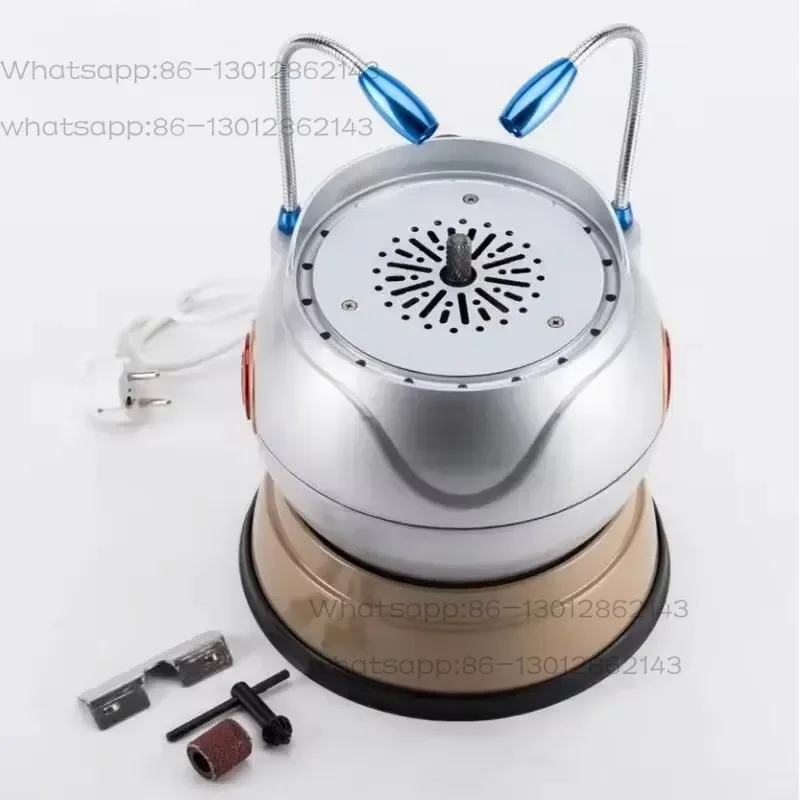 Équipement de laboratoire de haute qualité, coupe-arc à boule 130W, JT-37 rotatif avec 2 lumières Led, broyeur interne sphérique