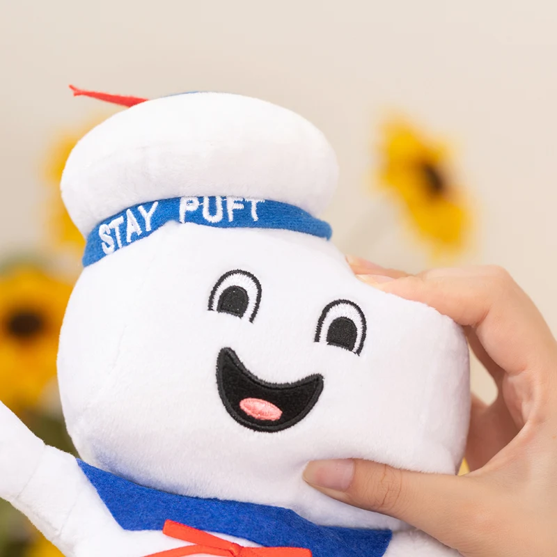 2 Stück Marshmallow Man Slimer Plüschfigur, Vintage Ghostbusters 3 Stay Puft Plüsch, Bank Sailor Plüschpuppe, Weihnachtsgeschenke – Detail 16