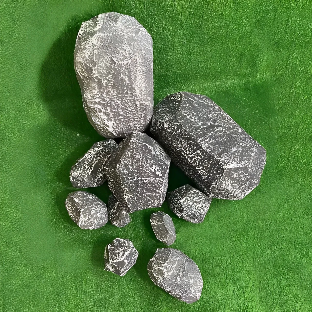 Aqumotic 3D Foam Stone Large Meteorite Fake Meteor Outdoors Simulated Stones 1pc Garden Decoration Rockery Landscaping