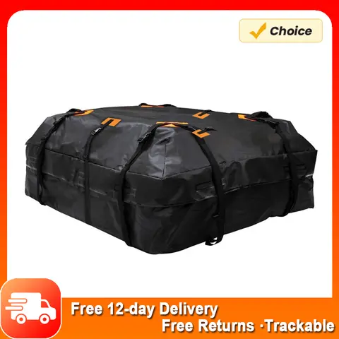 600D 방수화물 가방 자동차 지붕화물 캐리어 범용 수하물 가방 보관 큐브 가방 모든 자동차 자동차에 대한 20 입방 피트