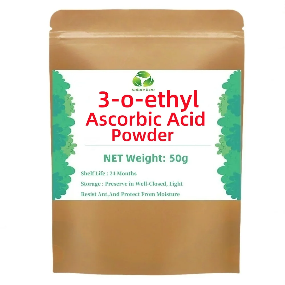 50-1000g 3-o-ethyl Ascorbic Acid Powder For Skin Whitening Cosmetics Material Brightening Skin