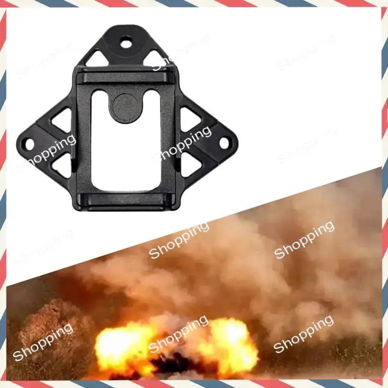 

M20K Helmet Portable Night Vision Multifunction Bracket Accessories Sturdy Durable Wear-Resistant 3-Hole Bracket Durable Easy In