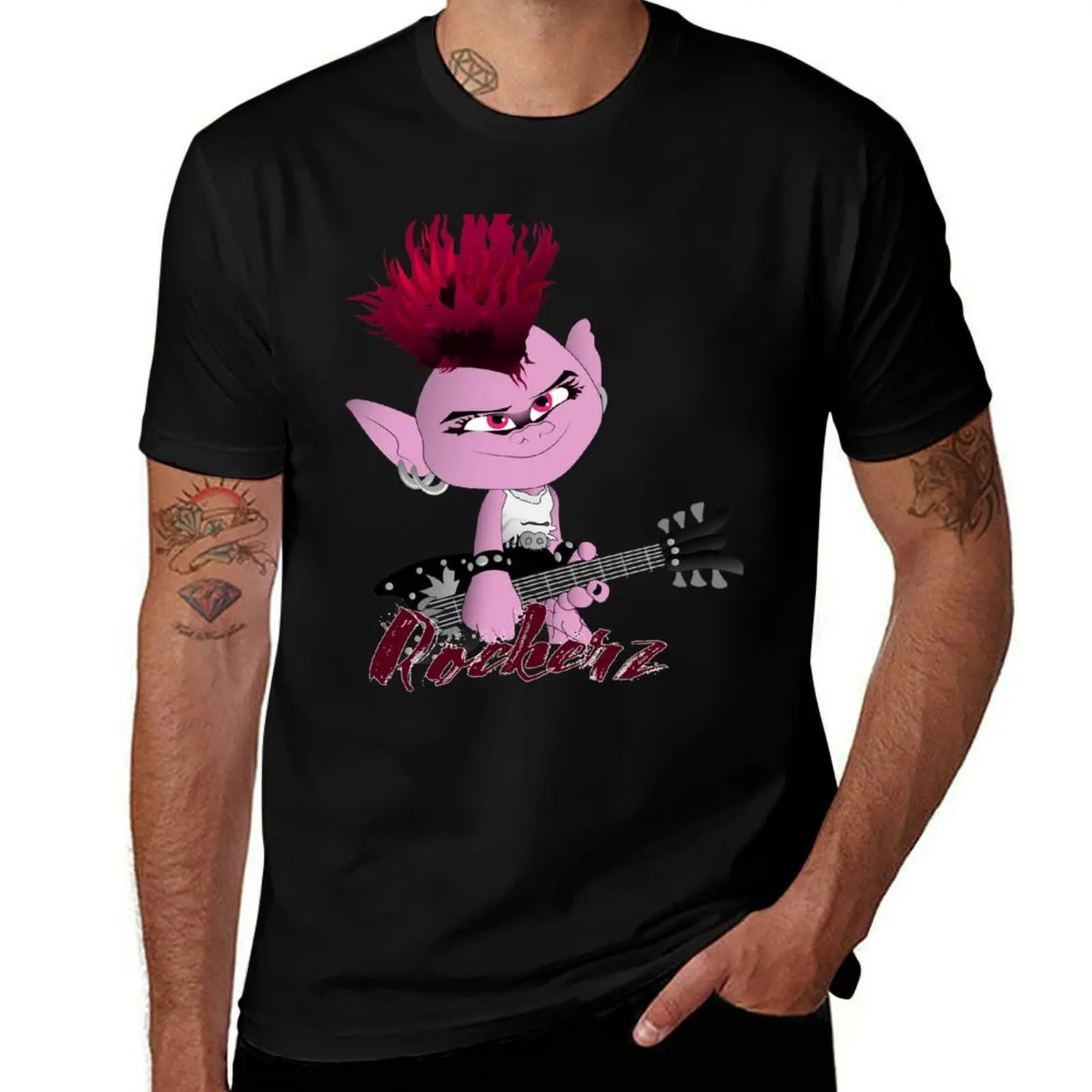 Queen Barb T-Shirt Basic Breathable Solid Color T-Shirt