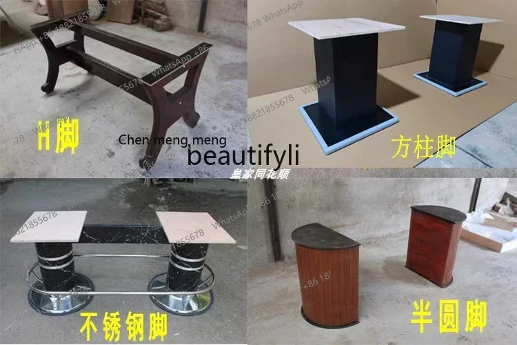 SS الفاخرة تكساس بوكر الجدول تقليد الرخام المدرج مصنع مخصص لعبة البوكر Table7486