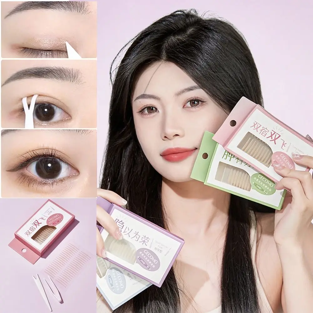 240PCS Nastro per doppia palpebra multi-dimensione Strumenti per occhi grandi senza tracce naturali Strumenti per il trucco degli occhi Adesivo per palpebra invisibile impermeabile