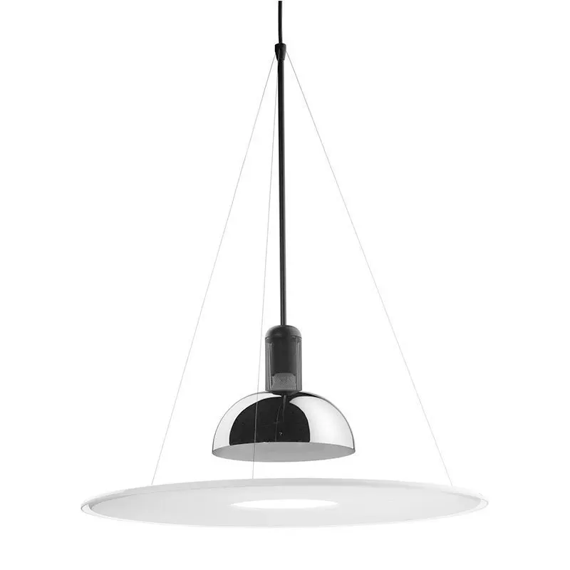 Frisbi-Lampe Suspendue en Lévitation de Styliste poumons, Luminaire Décoratif d'Nik, Idéal pour un Bar, une Chambre à Coucher ou un Salon