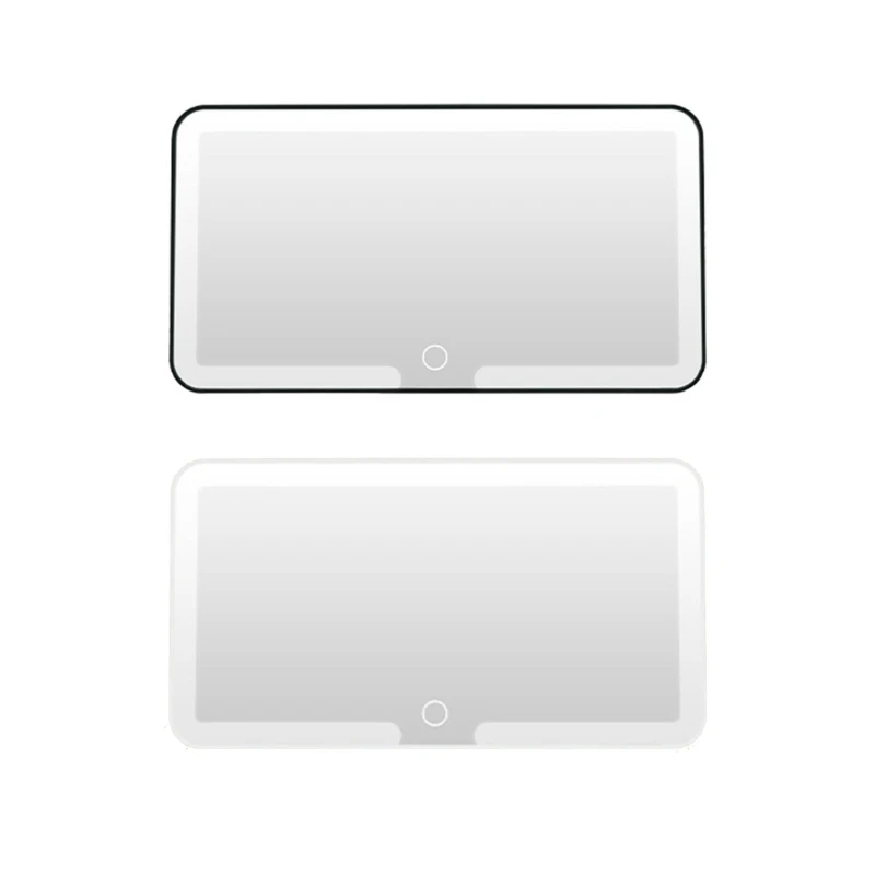 

Sun Visors Glass Clip on Makeup Vanity Glass LED Light Cosmetic Glass Sun-shading Glass 400mAh Rechargeable Battery