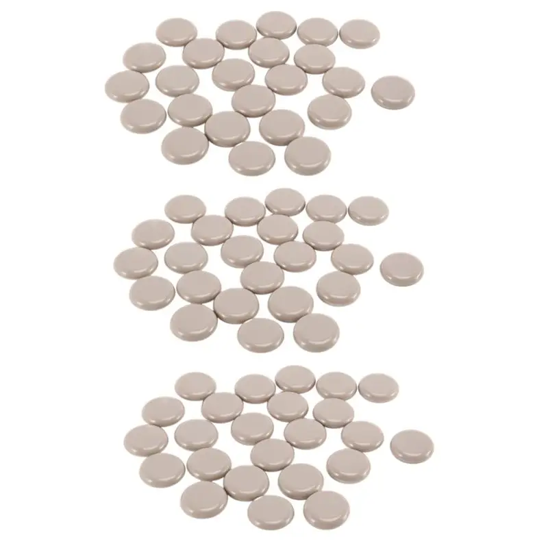 THIVN-72 Pcs Furniture Sliders Gliders For Carpet Laminate Floor Sliders Self Adhesive Sofa Glider Pads For Furniture Bed
