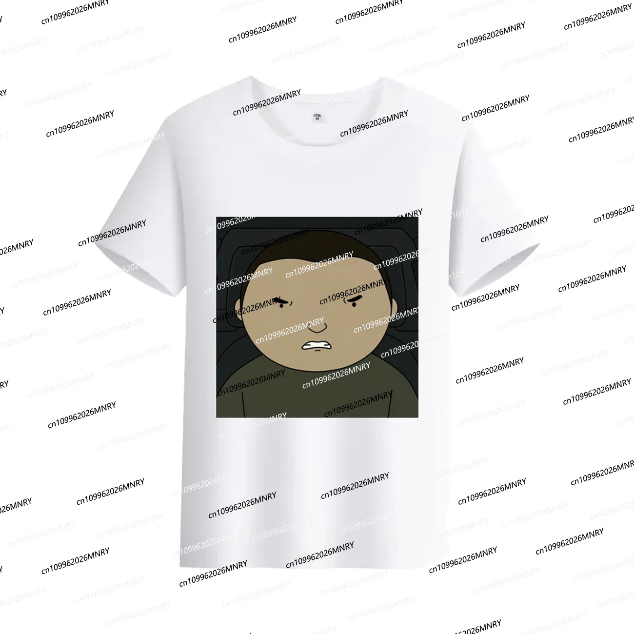 The Curly Hair Driver tshirt Summer Man tshirt  Printed Road Rage Driver tshirt Cotton Neutral Top Men's Women's Fashion T-shirt