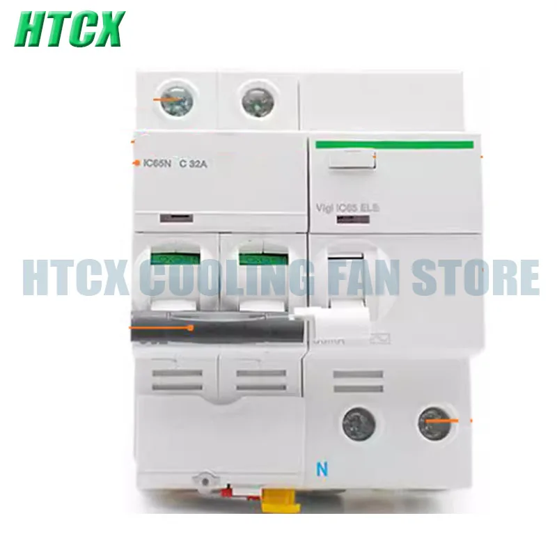 New Leakage Circuit Breaker iC65N 2P Type C 10A 16A 20A 25A 32A 40A  50A 63A