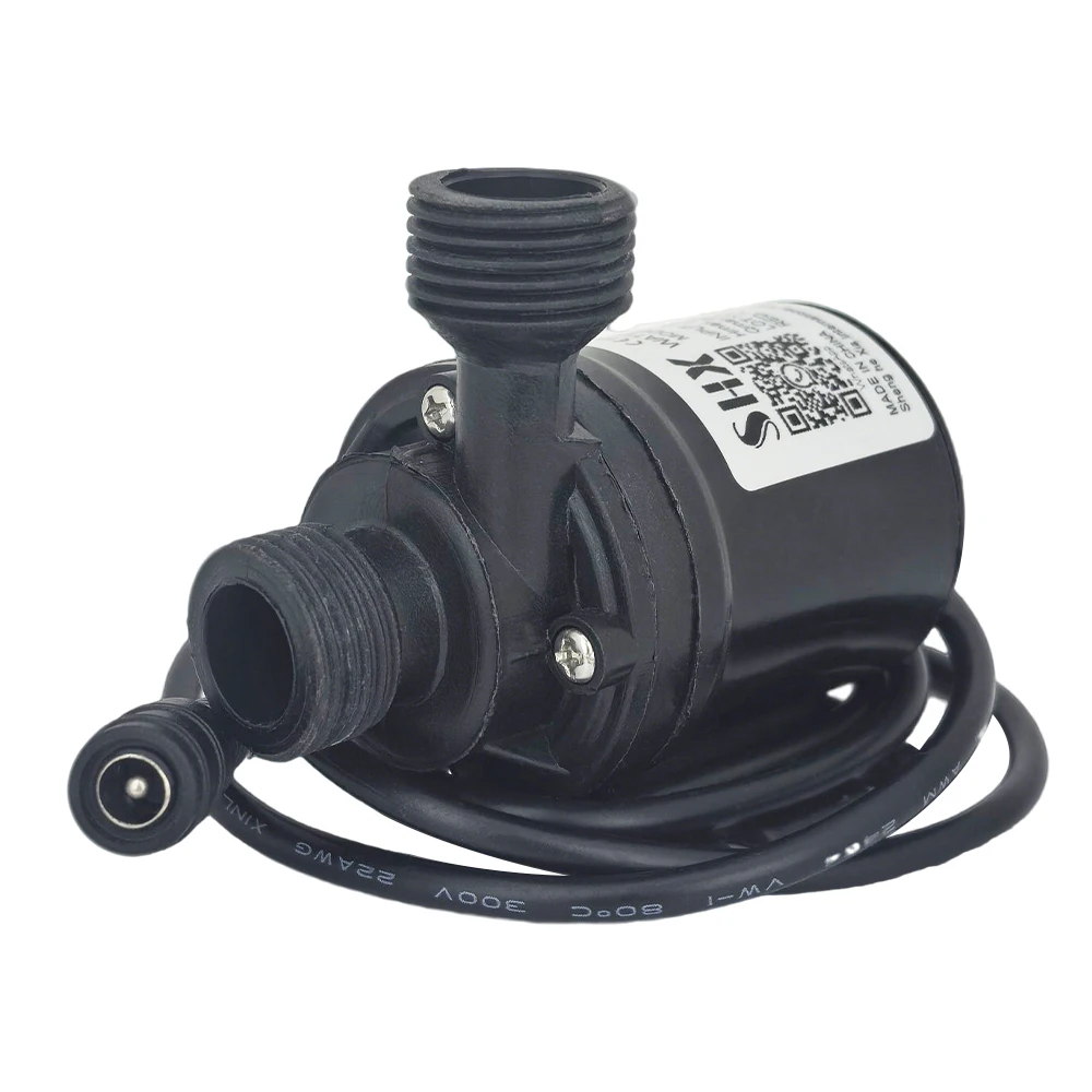Ultra cicha pompa wodna Mini DC12V/24V bezszczotkowy silnik zanurzeniowy akwarium pompa wodna Adapter fontanna stawowa do akwarium ogrodowego — zdjęcie 6