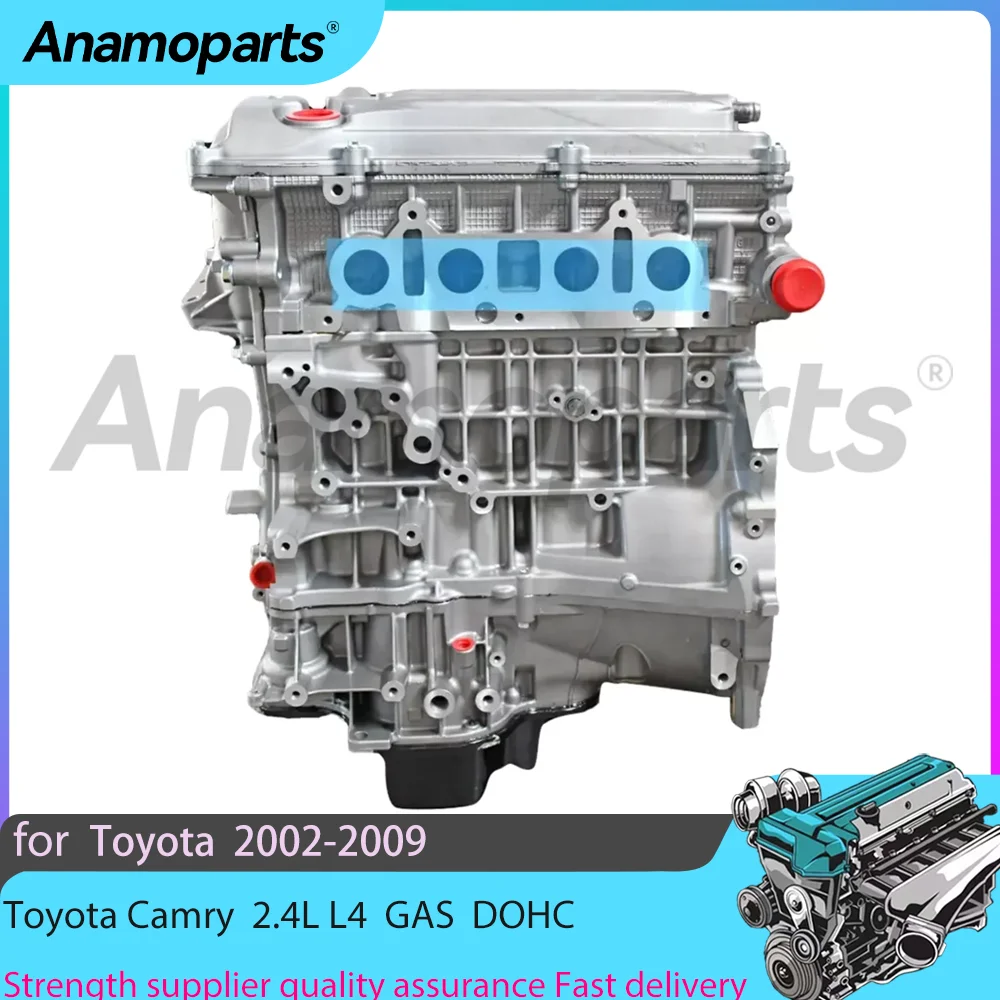 New machine 2TR 2.4L Engine Assembly For 2002-2009 Toyota Camry 2.4L 2362CC l4 GAS DOHC Naturally Aspirated