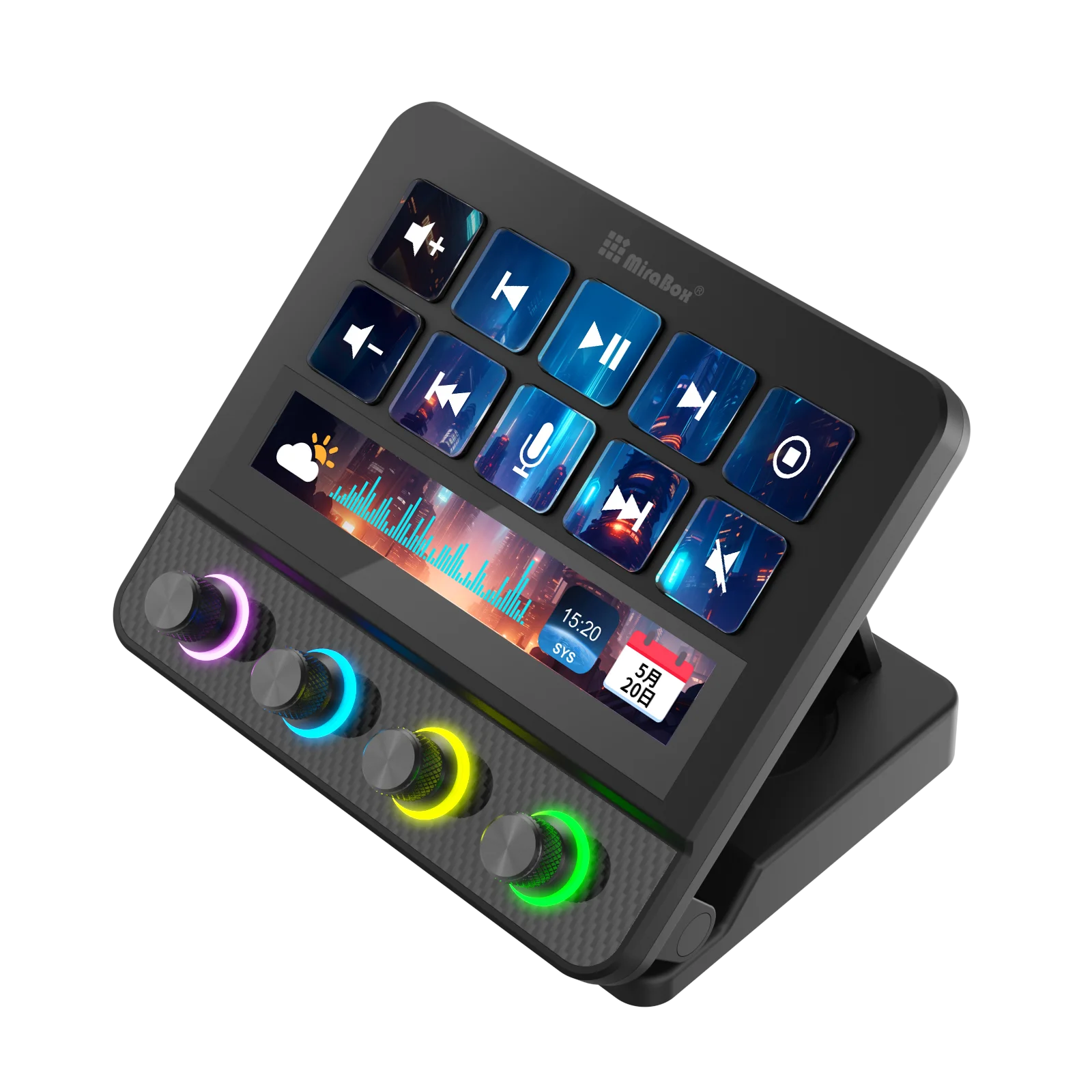 MBOX N4 Pro Streamdeck Mirabox Mini Keypad 10-Key Visual Macro