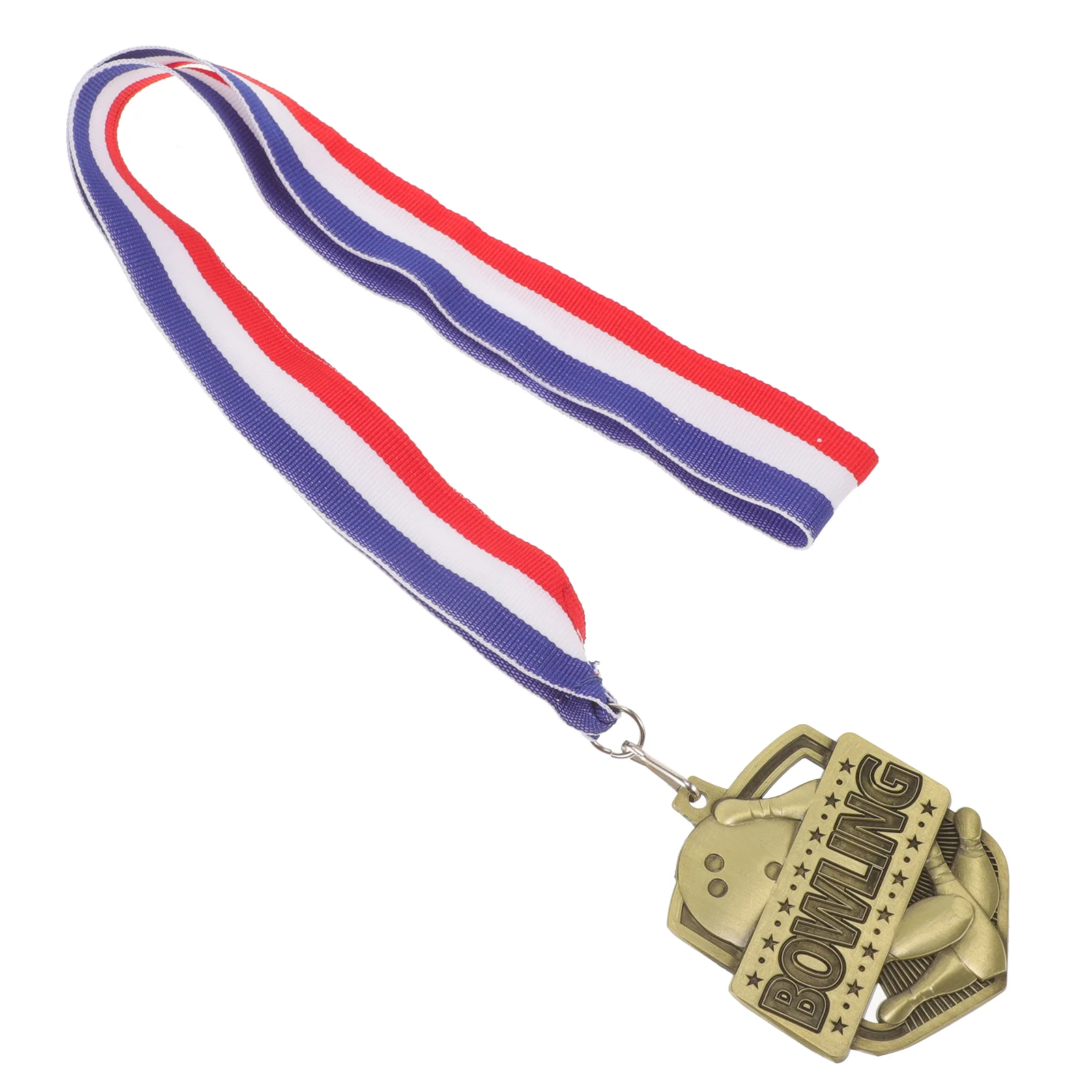 

Bowling Medal Delicate Sports Medals Award Accessory Alloy Model Competition for Awards