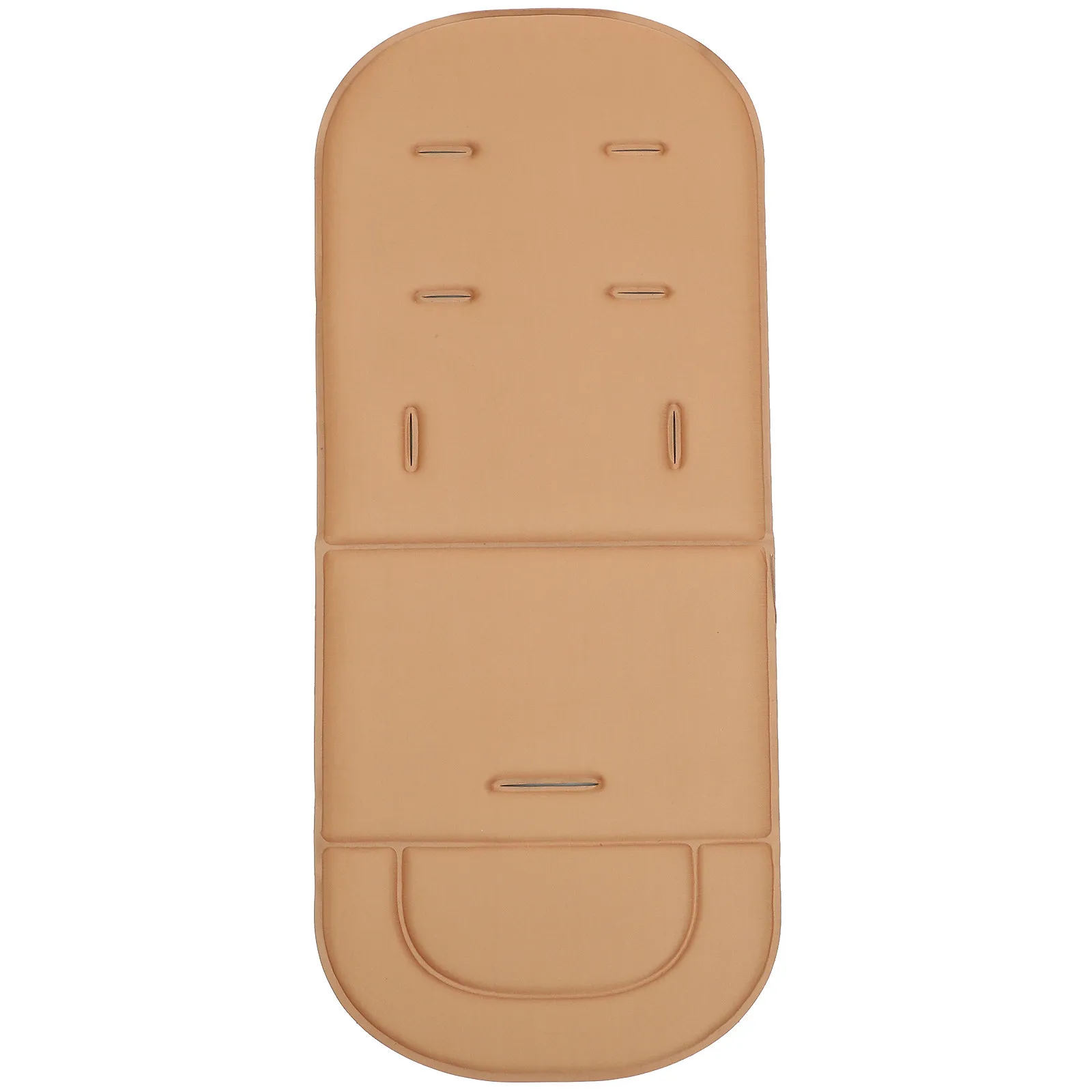 

Дышащая утолщенная подушка для детской коляски, хлопковый вкладыш для сиденья, мягкий съемный моющийся универсальный коврик для коляски, вставка для детского сиденья