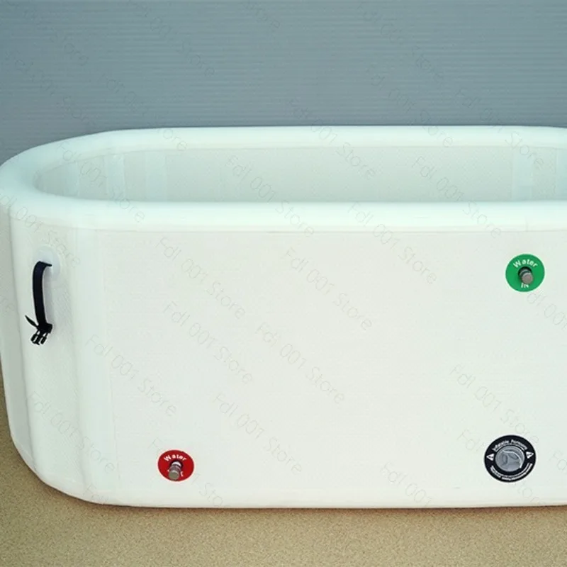 Inflatable Ice Bath Tub PVC Cold Plunge Pool for Athletes Home Cooling Soak