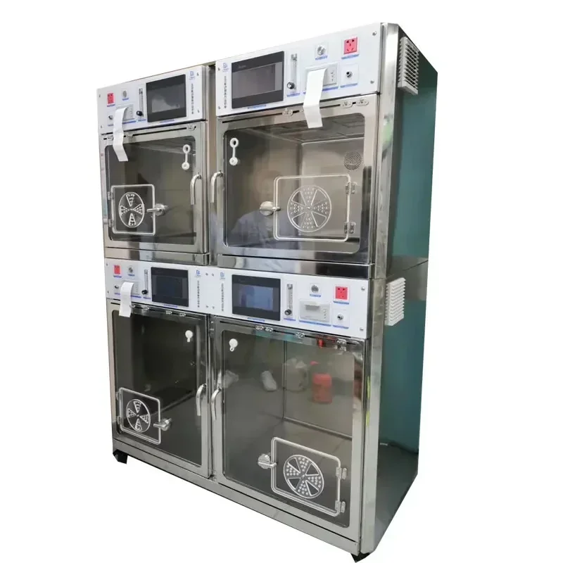 ICU Cage Controlled Oxygen Supply Cage Composite Animal Medical Monitoring Functional Cabin Hospital Veterinery Animal Equipment