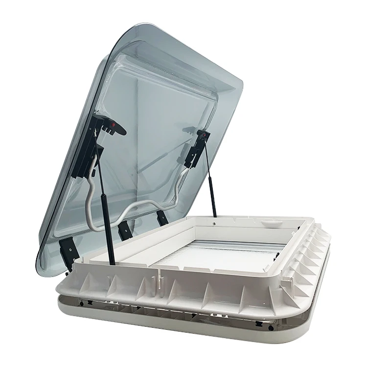 

Rv Roof Caravan Skylight Led Blinds Holes Design For Fresh Air Flow