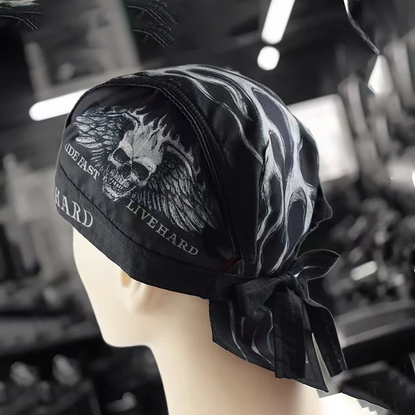 

Premium Retro Dirt Bike Helmet with Adjustable Sun Visor - Windproof, Moisture-Wicking & Shock-Absorbent Headscarf for Cycling