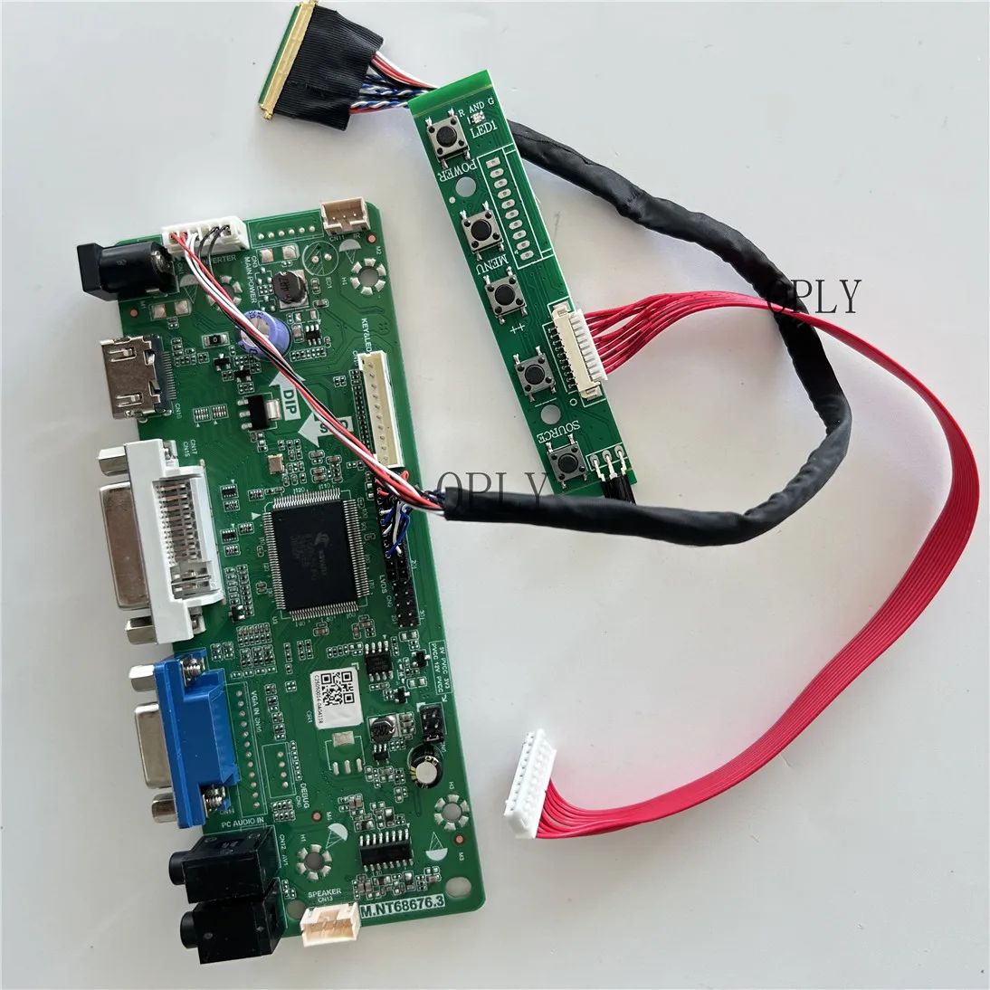 Kit para LP125WH2-SLB1 LP125WH2 LP125WH2-SLD1 12.5 "1366X768 LVDS 40pin LCD VGA DVI HDMI-placa de controlador compatível DIY