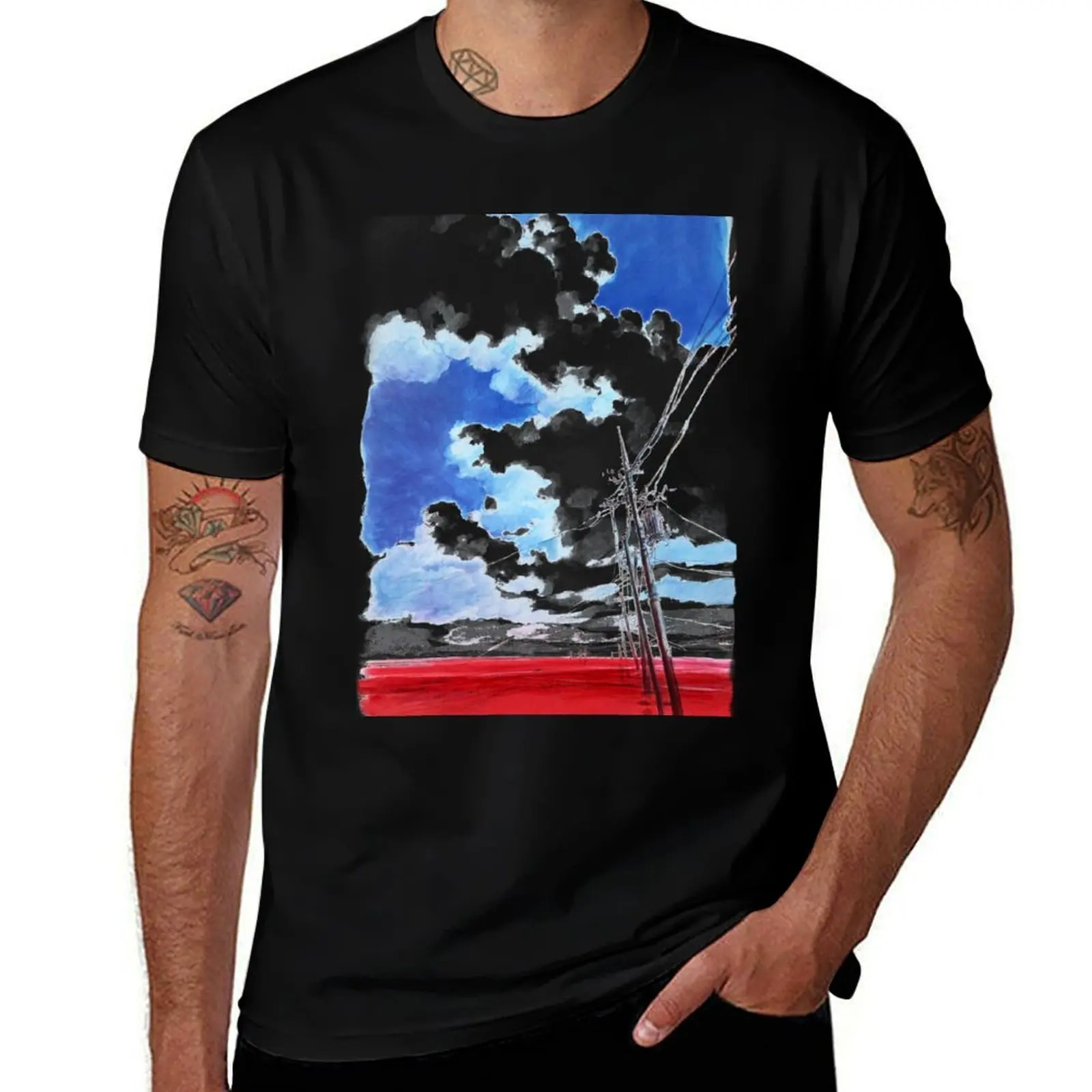 Near Fourth Impact LCL Sea T-Shirt Casual Loose Fit Summer Tee Shirt