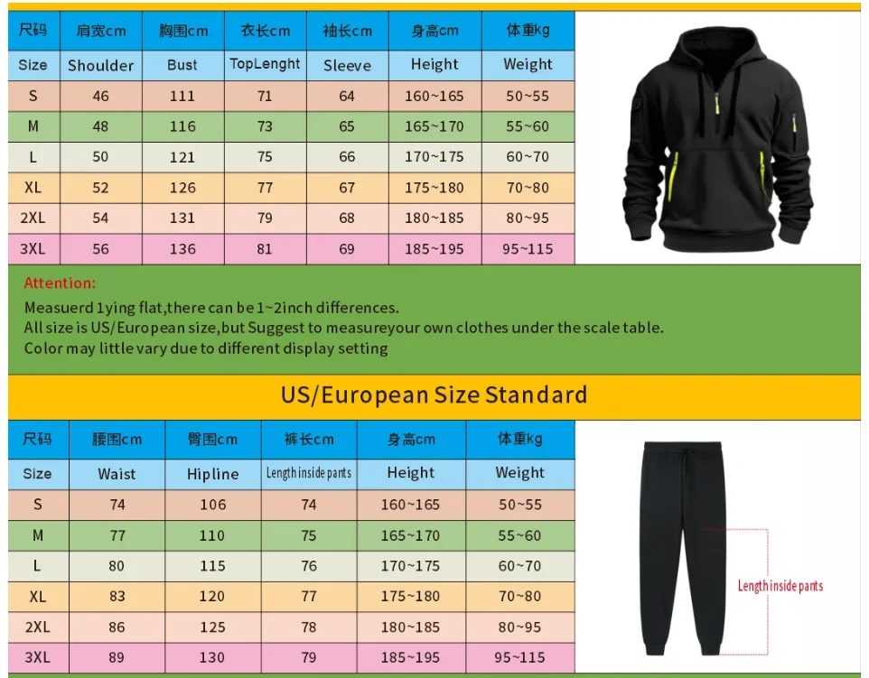 2025 Men's Fashion Sports Set Zipper hooded sweatshirt and sweatpants two-piece set suitable for men's casual fitness jogging sp