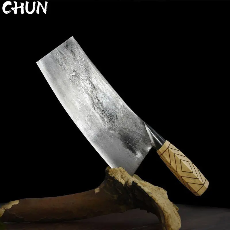 

CHUN Forged Kitchen Knives Handmade Kitchen Knife Restaurant Cooking Chef Slicing Knives Traditional Cleaver Super Sharp Blade