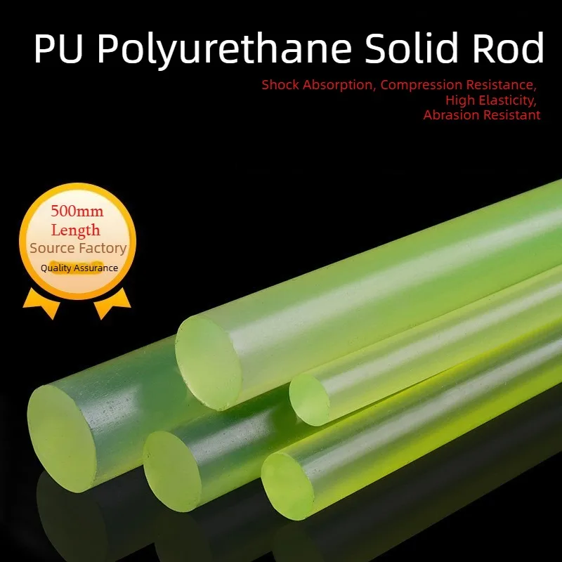

Длина 500 мм, нейлоновые стержни из полиуретана, полиуретановые стержни, диаметр 4–60 мм, твердость 80 А, тусклый зеленый цвет