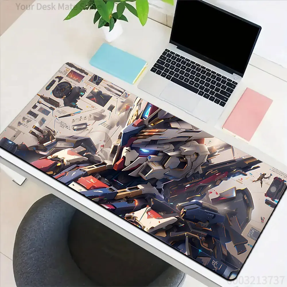 1pc Gundam Large Mouse Pad Computer Mat Desk Mat Keyboard Mat Office Gaming Table Mat