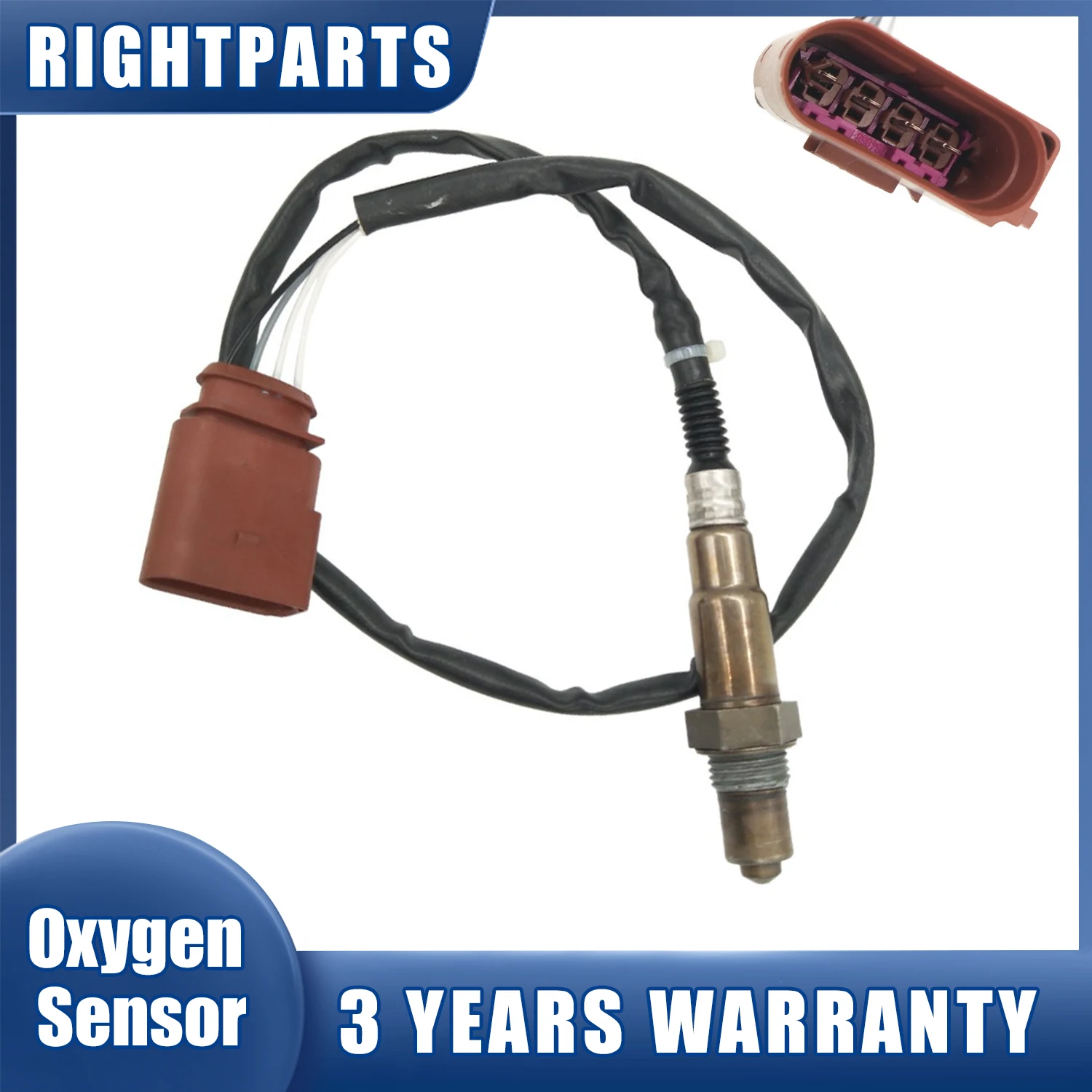 

0258006261 Lambda Probe O2 Oxygen Sensor 06A906262AK For VW BORA GOLF 4 Skoda 1.6L 1999-2005 NO# 0258006262 06A 906 262 AK