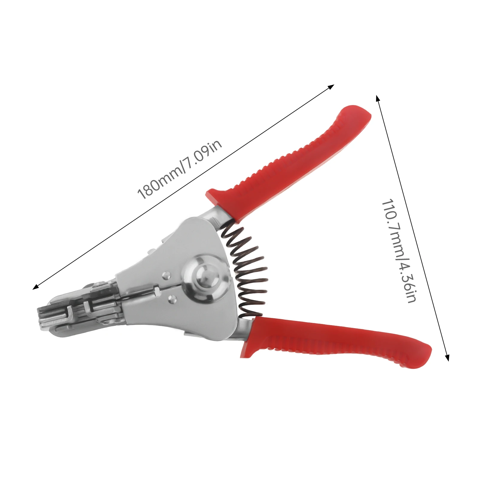 Multifunction Wire Cutter Automatic Wire Stripper Crimping Pliers for Broken/Tight/Stripping Line for 10-24AWG Electrical Wire