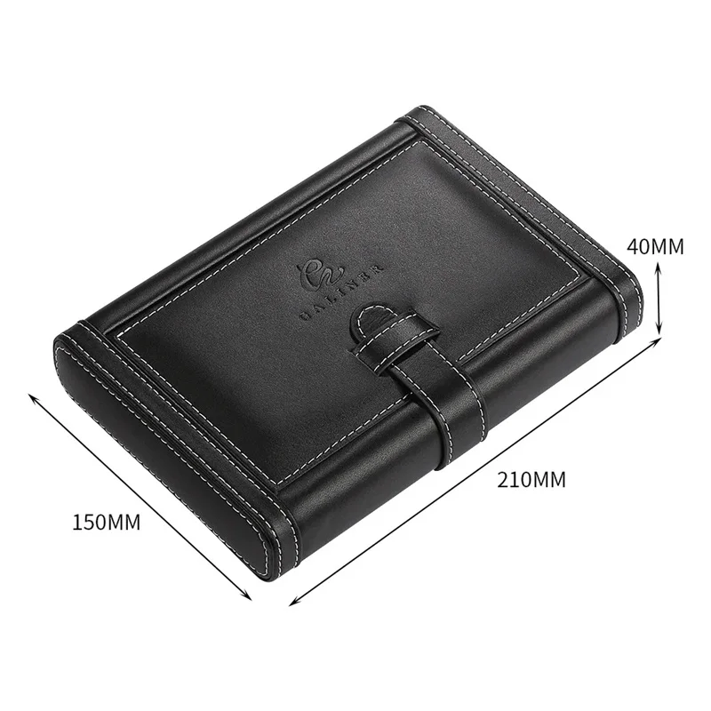 Portable Travel Leather Cigar Storage Box Cigarette Humidors Capcity for 4 Cigars for Cigar Accessories Men Gifts Box