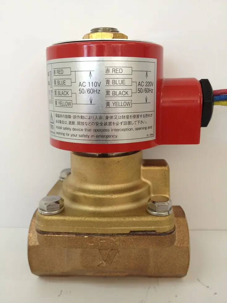 Imported DP-10 steam solenoid valve AC110V AC220V 4 points