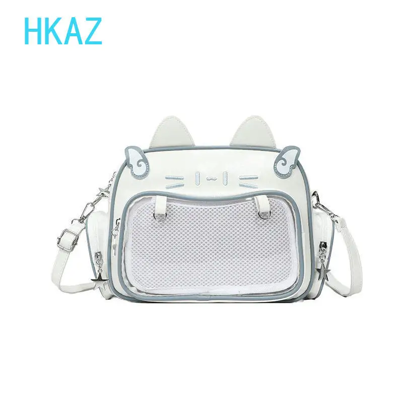 One Shoulder Messenger Bag Versatile Sweet Cute Girl Student Backpacks 2027 New Travel Backpack Fashion Zipper Makeup Bags