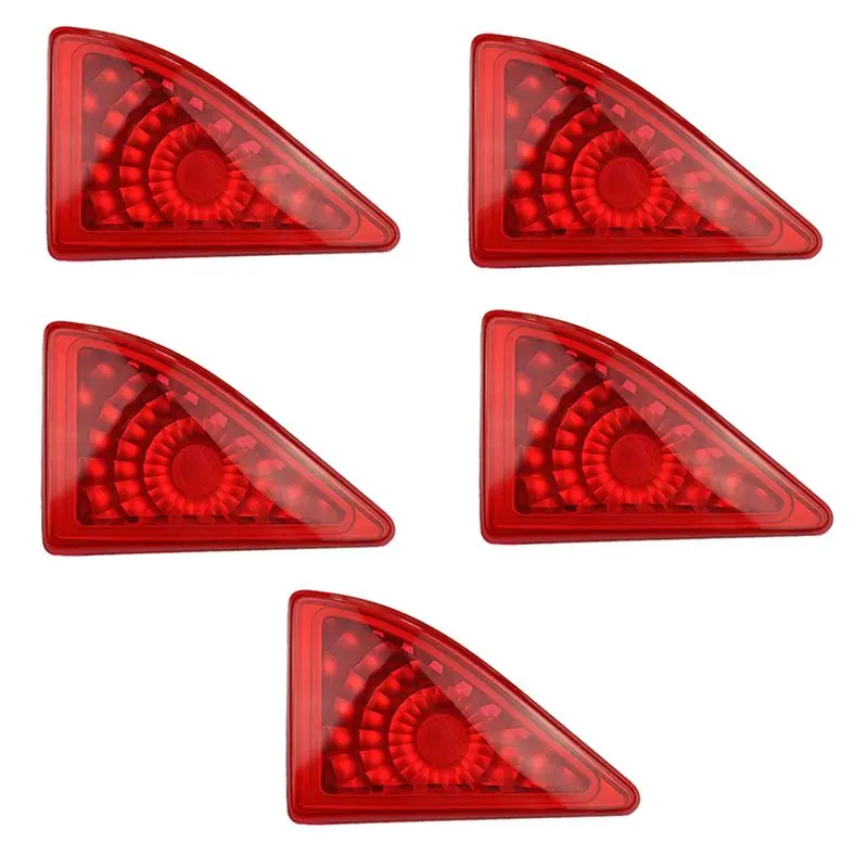 5X For Renault Master Vauxhall Movano 10-19 Rear Red Central Brake Light Third Stop