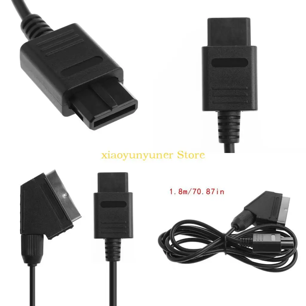 P9JB and N64 Console A/V TV Video Scart RGB Replacement Connection Game Cord Wire Accessory