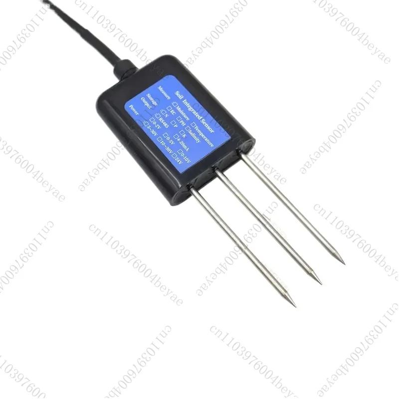RS485 4-20mA 0-5v 0-10v Agricultural 7 in 1 Soil Sensor